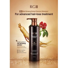RGIII RG3 PREMIUM SHAMPOO AND TREATMENT SET 2X RED GINSENG HAIR LOSS PREVENTION