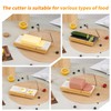 Tianman Cheese Slicer Cheese Cutter with 4 Replacement Cutting Wire,Heavy