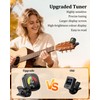New Bee Guitar Tuner Clip-On Rechargeable with Color Screen 360°