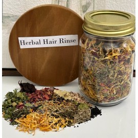 BlessBoutiques Herbal Hair Tea Rinse Ayurvedic Hair Growth - 4 Oz