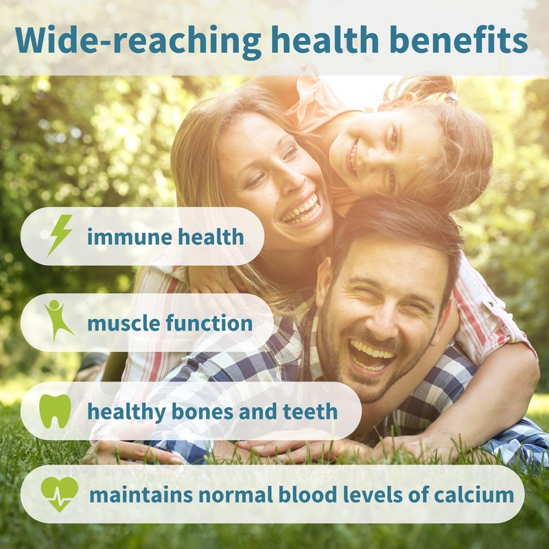 Igennus Natural Vegan Vitamin D3 1000IU, Clean Label, 365 Tablets,