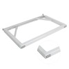 Laptop Stand Aluminium Tablet Riser Foldable Portable Notebook Holder Silver