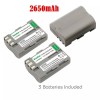 For Nikon Kastar EN-EL3e Battery for Nikon D50 D70 D70s