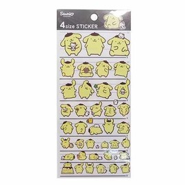 Pompompurin [sticker] 4 size sticker/14641 Sanrio