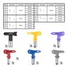 JXZSJ Airless Paint Spray Guns Nozzles Set.Spray Tips for Airless