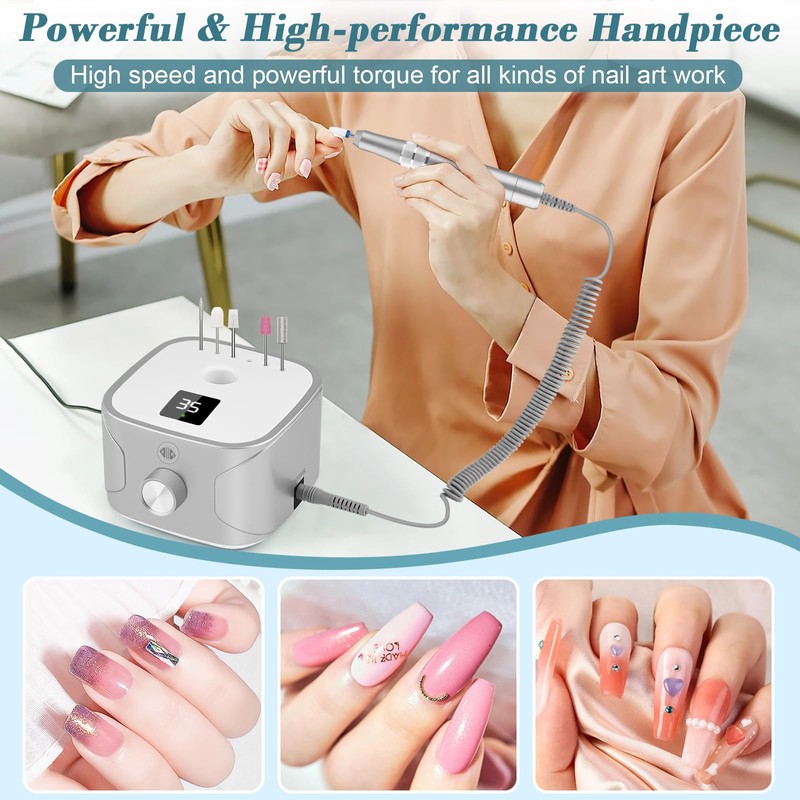 Kredioo Nail Cutter for Gel Nails and Acrylic Nails 35000
