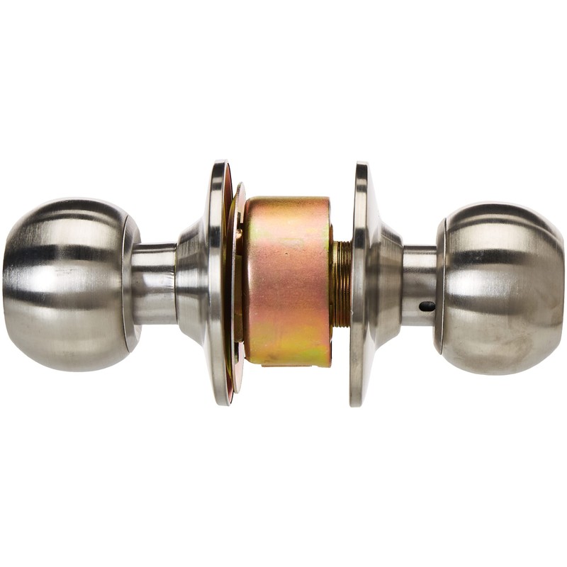 Lock Prolok 19POP Pomo cilíndrico bola función recámara, acero inoxidable,