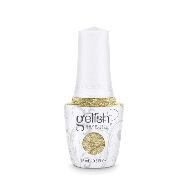 Gelish Grand Jewels Soak-Off Gel Polish, Gold Gel Nail Polish, Gold Gel Nail Colors, Gold Nail Polish, 5 ounce