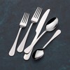 Gourmet Basics By Mikasa Symmetry 20-Piece 18/0 Stainless Steel Flatware