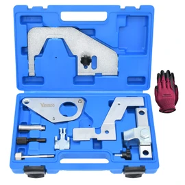 Engine Camshaft Timing Locking Tool Kit, Compatible with Jaguar Land Rover Evoque 2.0T, Ford Focus Mondeo Lincoln 2.0 SCTi Ecoboost Ti-VCT, 2.3T Mustang 303-1594 303-1595 303-1565 303-1504