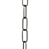 ElekTek 2m Pack Antique Brass Rustic Open Link Chain for