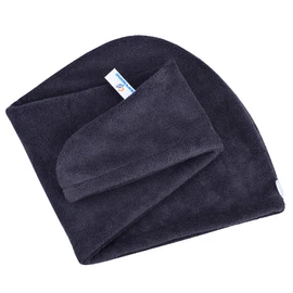 HOPESHINE Toalla de secado de cabello para mujer, toallas de microfibra suave para turbante de cabello, secado rápido, ultra absorbente, gran regalo para mujeres (3 unidades, gris oscuro+gris + azul cielo)