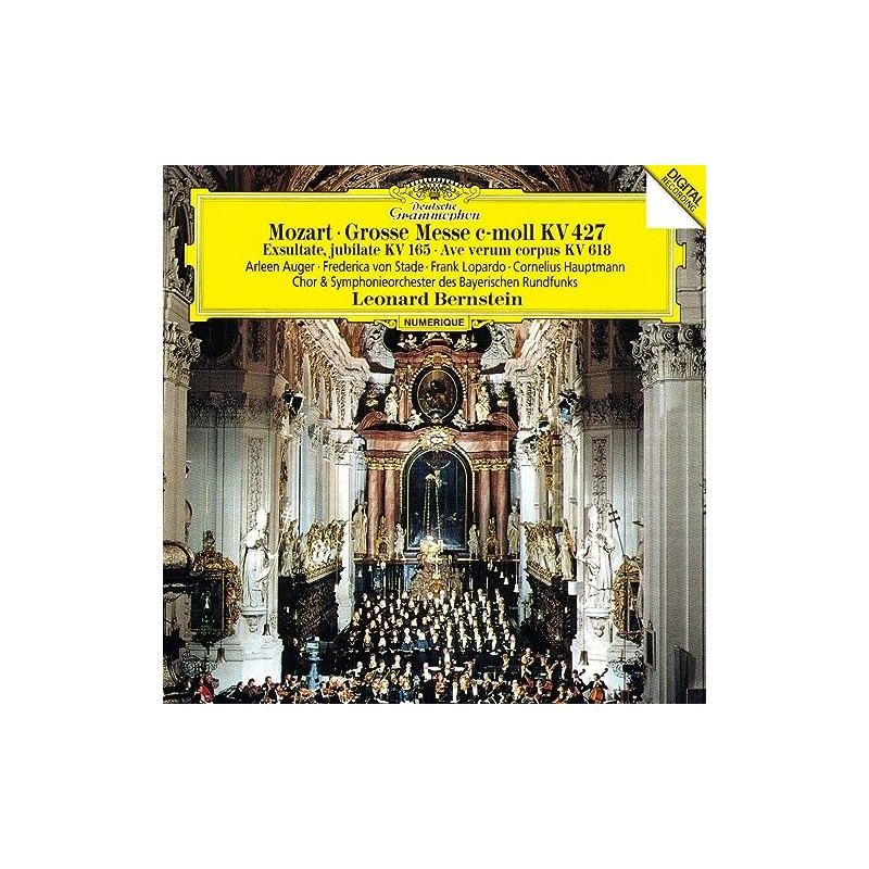 モーツァルト：大ミサ曲ハ短調、アヴェ・ヴェルム・コルプス、エクスルターテ・ユビラーテ (初回限定盤)(UHQCD)