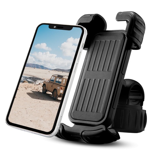 Leopauto Bicycle Motorcycle Cell Phone Holder, Adjustable Cell Phone Holder,