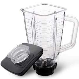 Replacement parts 5-Cup Square Plastic Jar With Lid,Compatible with Oster Blenders