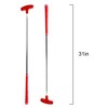 Crestgolf Mini Rubber Golf Putters (red, 31inch)