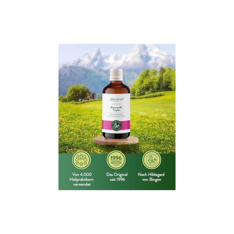 BitterKraft! Original Organic Bitter Drops Alcohol-Free 2 x 100 ml