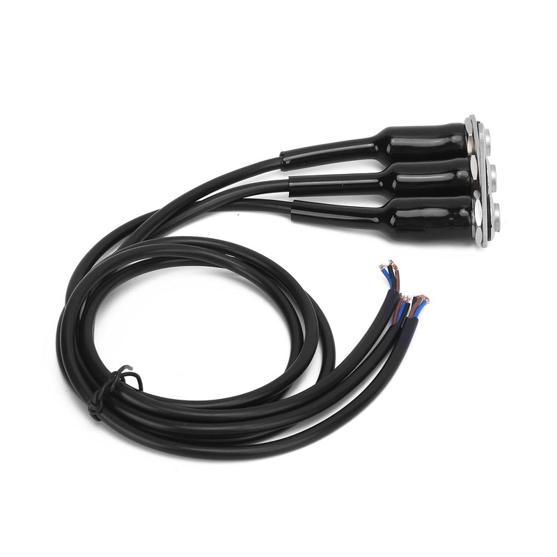 Motorcycle Handlebar Switch LED ON Off Button IP65 for Headlight