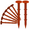 8 Pcs Garden Stakes Survey Markers Low Profile Survey Stakes