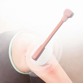 Harilla -Körpermassage-Pat, Fitness-Massagehammer, Rückenmassagegerät, Hammerpaddel für Schulter, Rücken, Beine, ganzer Körper, Home Office, Rosa