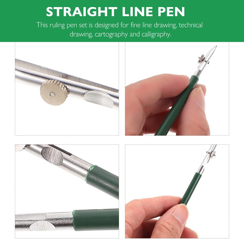 EXCEART 6Pcs Art Ruling Pen Fine Line Masking Fluid Pen
