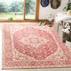 SAFAVIEH Linden Collection 3' x 5' Red/Cream LND137Q Oriental Medallion