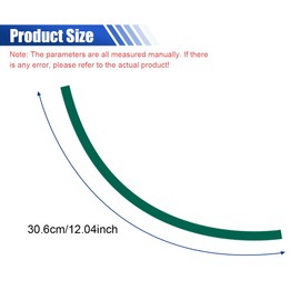 16PCS 17''-19'' Reflective Wheel Rim Stripe Decal Sticker, Universal Night Safety Tape Reflective Stickers, Waterproof Tire Rim Decoration Stripe Decals for Motorcycle, Car, Bicycle (Green)