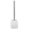 KW Cube Ceramic Toilet Brush and Holder (White)