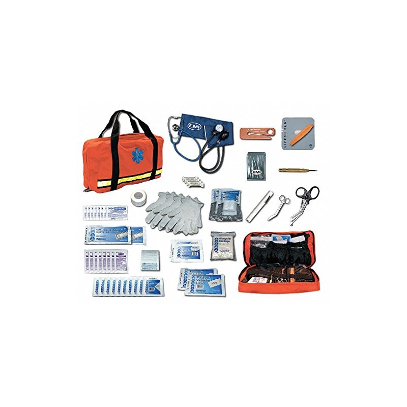 EMI Flat Pac Response Kit, Navy Blue, Survival Kit, 84