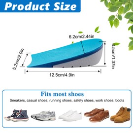 Fersensporn Einlagen 2 Paare Fersenkissen, Einlagen Fersensporn Herren damen, Achillessehne Einlagen Orthopädische Geleinlagen, Fersenkeil Fersenanhebung 35mm zur Linderung von Plantarfasziitis