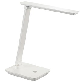 Ohm Electric DS-LS24DSM-W 06-3701 OHM LED Desk Lamp, White