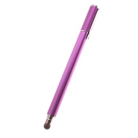 Purple Stylus Touch Screen Pen Fiber Tip Compatible with Lively Jitterbug Smart4, Aluminum Lightweight