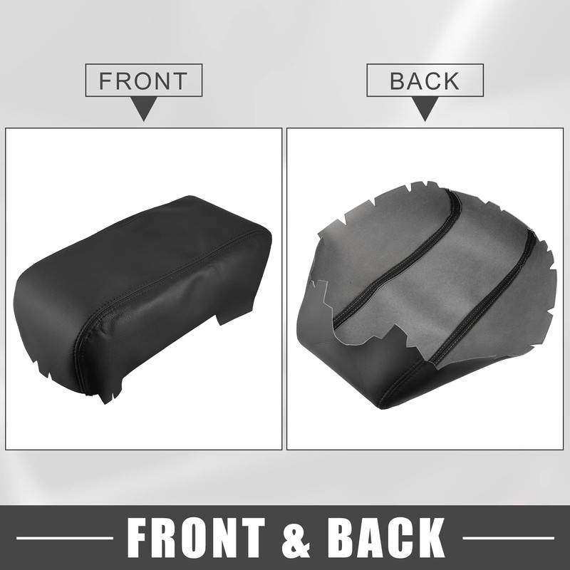 X AUTOHAUX Center Console Cover Pad Waterproof Armrest Box Protector