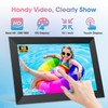 WiFi 10.1'' Digital Picture Frame with 1280x800 Resolution, Touchscreen Digital