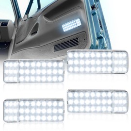 NEIFILES 4PCS LED Interior Door Panel Courtesy Light Compatible with Ford Bronco F150 F250 1992-1996,F350 1992-1997,5X Brighter,Plug & Play Installation