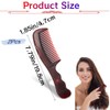 2Pcs Dandruff Comb,Multifunctional Hollow Tooth Scalp Sweep Combs Dandruff Remover,