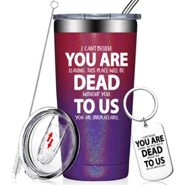 Fufendio Goodbye Gifts for Coworkers - Coworker Leaving Gifts for Women - Going Away Gift, Farewell Gifts for Coworkers, Colleagues, Boss, Friends, New Job - 20oz Tumbler