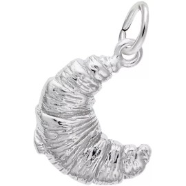 Rembrandt Sterling Silver Croissant Charm by Rembrandt