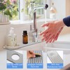 Kitchen Sink Splash Guard- 15.6''x 3.9''Diatomite Splash Guard for Sink,Quick-Drying