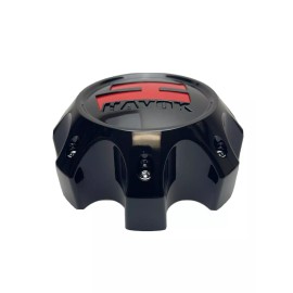 Havok Gloss Black Wheel Center Cap CBH08-B1P CBH08-1P-1