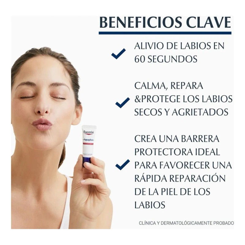 🎁✨ Kit CeraVe Crema Hidratante + Eucerin Protector Labial +