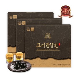 Goryeocheon red ginseng Korean agarwood pills 3.75g x 30 pills x 3 boxes / 고려천홍삼 고려침향환 3.75g x 30환 x 3박스