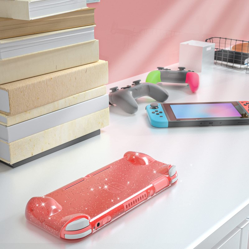 Switch Lite Glitter Case, Soft and Durable Switch lite Protective