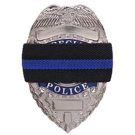 Rothco Thin Blue Line Mourning Band