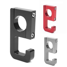 Zoubatt Convenience Store Hook, Motorcycle, 0.9 inch (22 mm), Handlebar Hook, 0.9 inches (22.2 mm), Helmet Hook, For Hanging and Storing Small Items, CNC Aluminum, Suitable for PCX 160/125/150