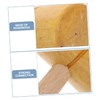 LALAFINA Wooden Mallet Hammer Tool Solid Yellow Sandalwood Handcrafted Anti-Slip