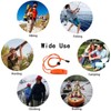 2 PCS Whistles with Reflective Lanyard Emergency Whistle, Safety Whistle