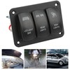 5Pin 3 Gang Rocker Switch Panel Led Light Bar Switch