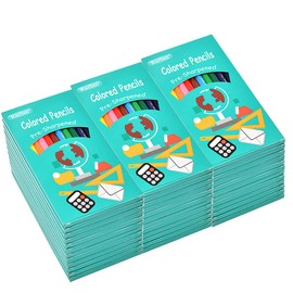 Rarlan Colored Pencils Bulk, Pre-sharpened Colored Pencils for Kids, 12 Assorted Colors, Pack of 36, Coloring Pencils 432 Count