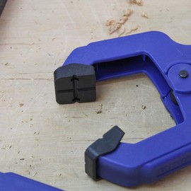 Faithfull FAISPCL3 Spring Clamp Set of 4 75mm (3in) Capacity 15Kg Clamping Force